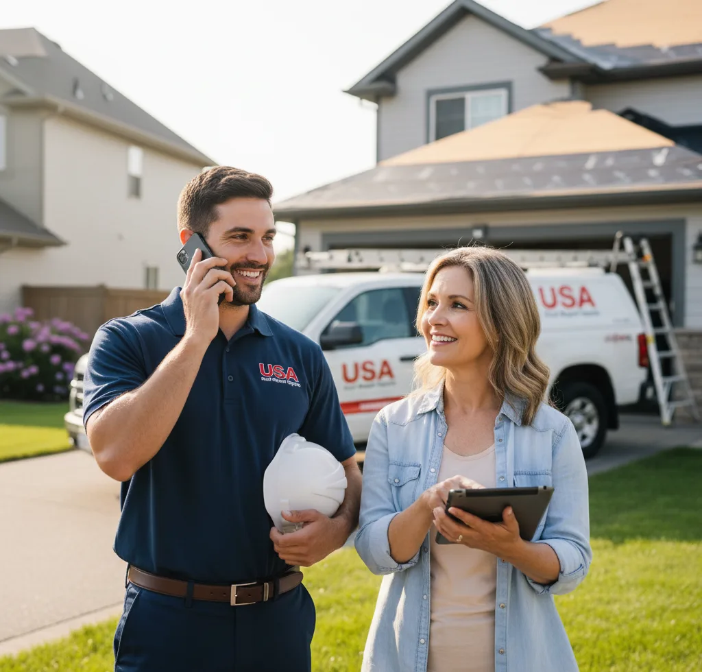 USA Roof Repair Experts customer support in North Little Rock